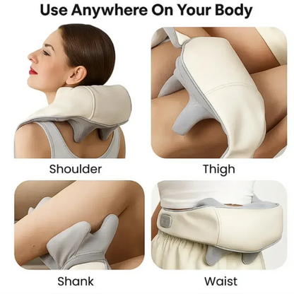 🎁 Last Day Promotion Save 65% - 𝐄𝐚𝐬𝐲𝐂𝐨𝐦𝐟𝐨𝐫𝐭™ Neck & Shoulder Massager– جهاز تدليك الرقبة والكتف