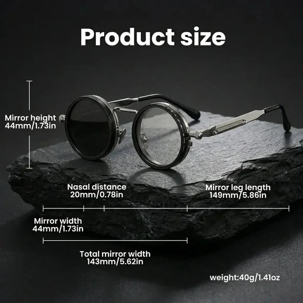 Retro™ Polarized Adjustable Sunglasses (Case Included) - النظارات الشمسية المستقطبة القابلة للتعديل
