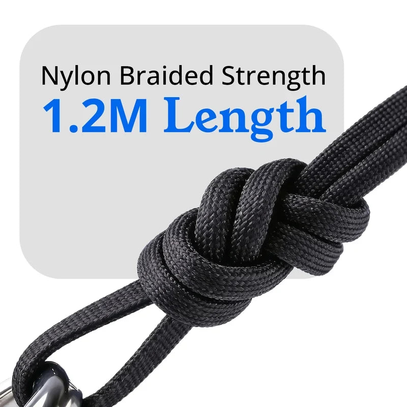 240W Fast Charging Flat Nylon Stand Cable