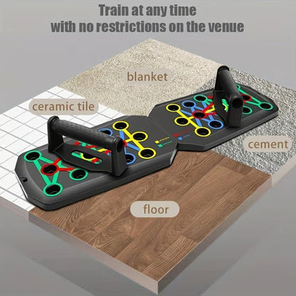 𝐌𝐚𝐱𝐏𝐮𝐬𝐡™ Portable Push-up Training Board - لوح تدريب تمارين الضغط المحمول