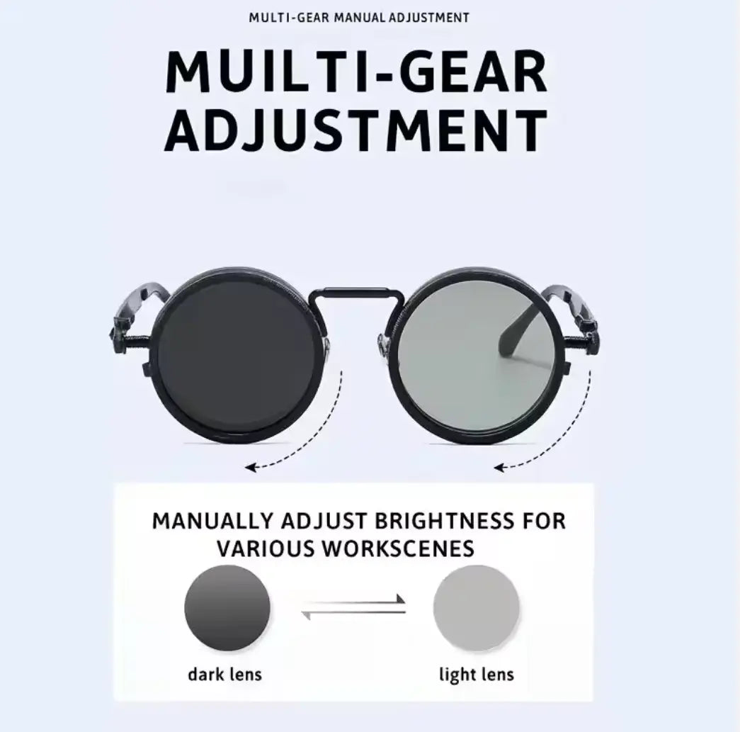 Retro™ Polarized Adjustable Sunglasses (Case Included) - النظارات الشمسية المستقطبة القابلة للتعديل