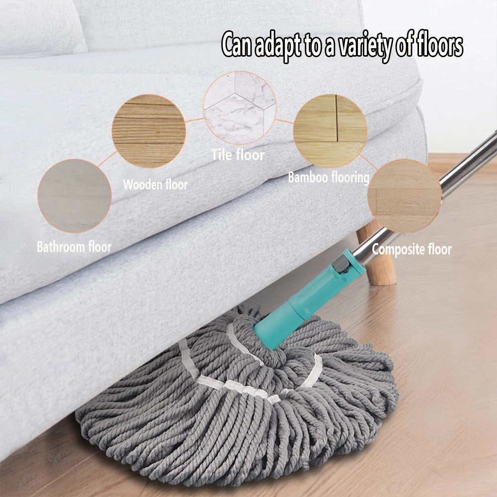 2 in 1 360 Rotatable Self Cleaning Floor Mob