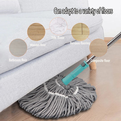 2 in 1 360 Rotatable Self Cleaning Floor Mob